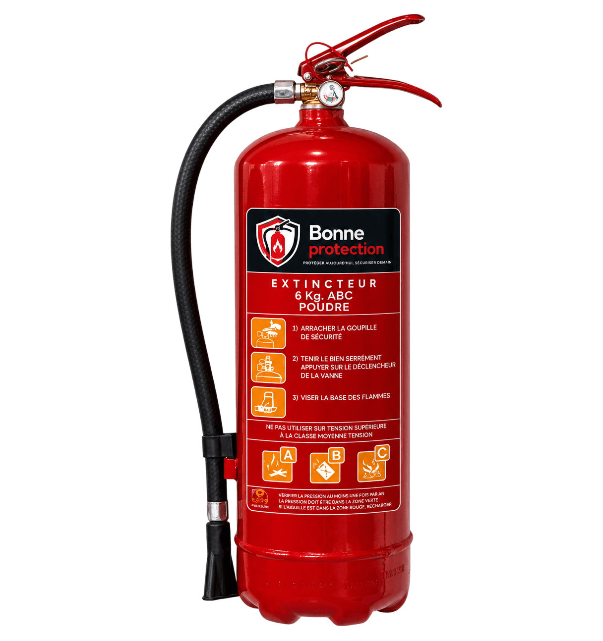 Extincteur ABC 6KG