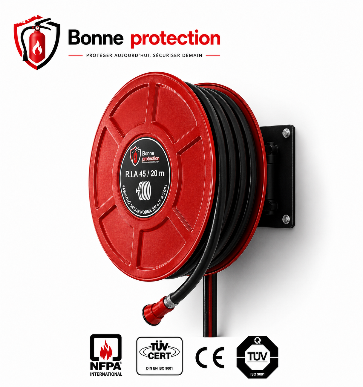 Robinet d’incendie armée dn 25-30 m sans armoire